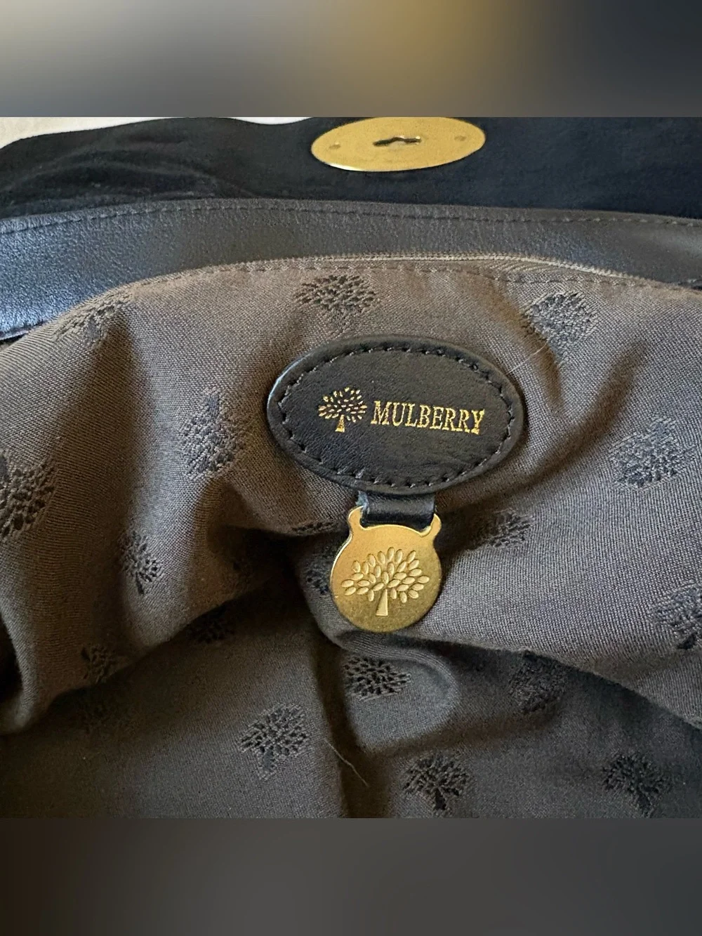 Mulberry Bag Alexa Shoulder Bag Black Oversized Tote